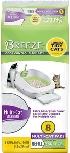 breeze cat pads bulk