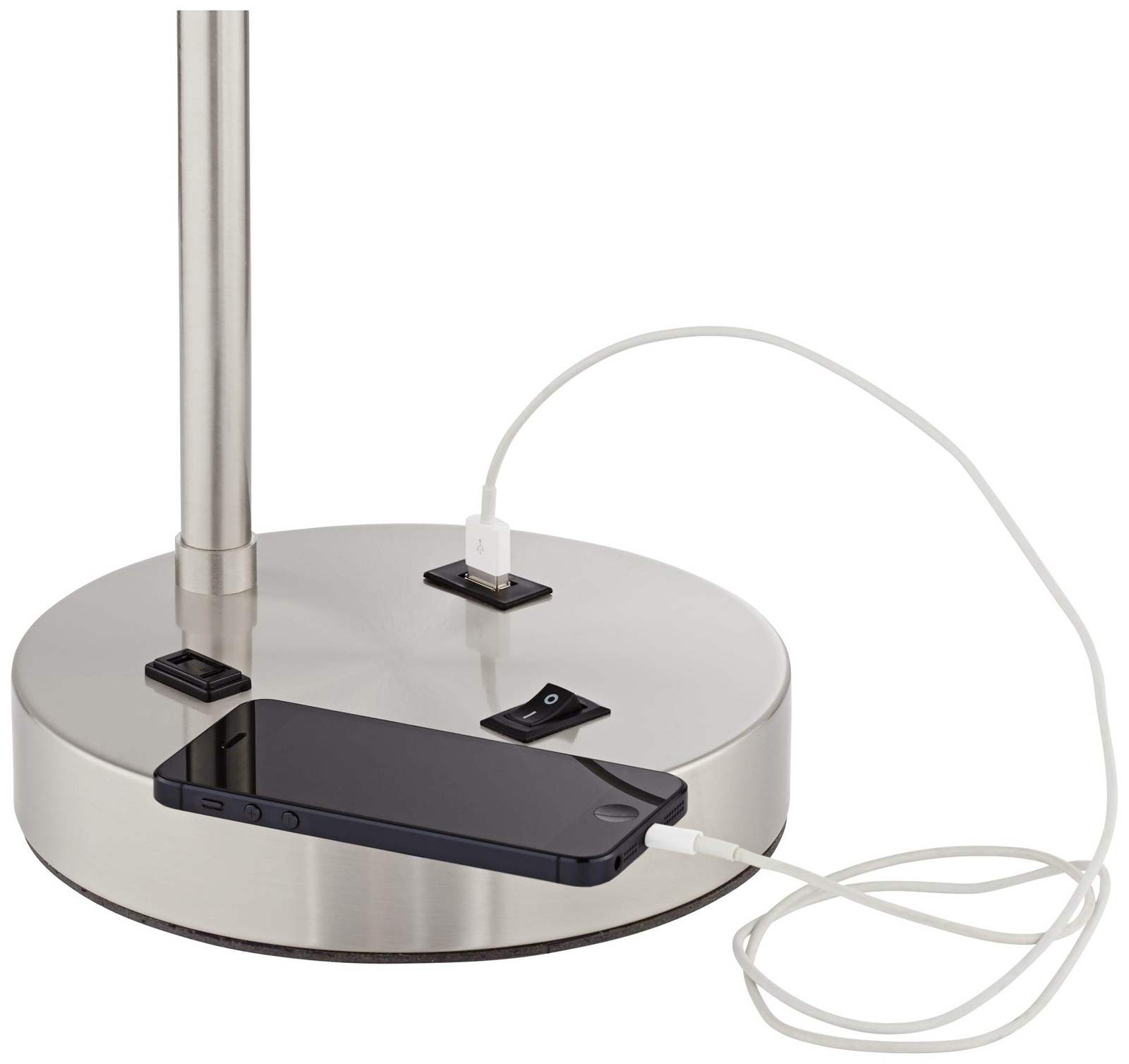 colby brushed nickel desk lamp