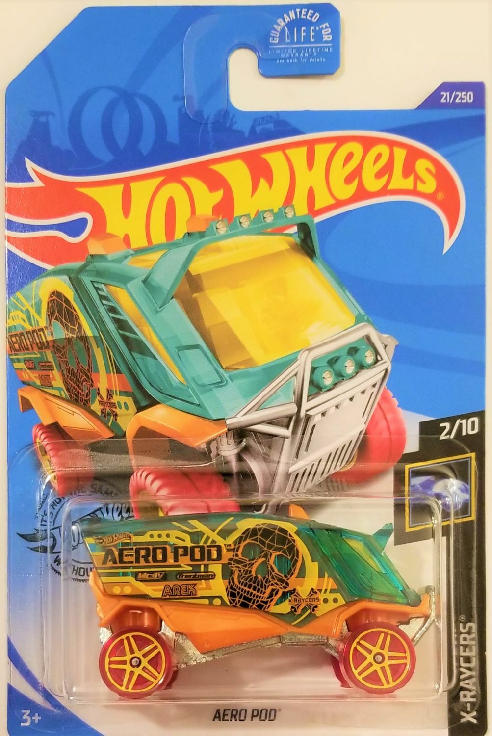 Hot Wheels - 2020 X-Raycers 2/10 Aero Pod 21/250 (BBGHF92)
