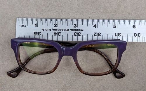 Dita Sourire DRX-3023-D-PUR-BRN-49 Frames With Case Purple Tortoise - Picture 2 of 15