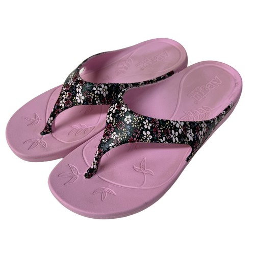 Alegria Printed Thong Sandals Ode Wild Flower Pink Blue Floral 8 8.5 US 38 | eBay