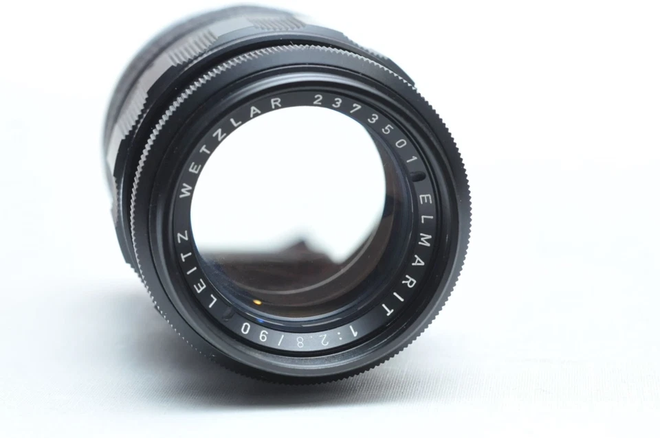 Lente LEICA Elmarit M 90 mm F2,8 E39 Alemania negra 501 Foto 2 de 3