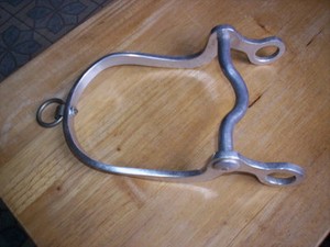 Vintage Aluminum Ricardo Roping Bit 5" Mouth