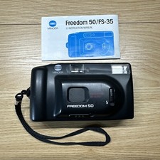 Minolta Freedom 50 35mm Point  Shoot Camera with Manual