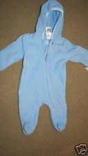 CUTE Nordstrom light blue lightweight snowsuit / bunting - boys 9 mo