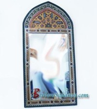 Large and unique hand carved and painted Mirror