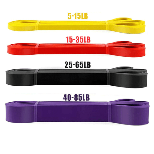 Heavy Duty Resistance Band SET POWER Loop Exercise Yoga Gym Fitness Workout Band - Picture 25 of 26
