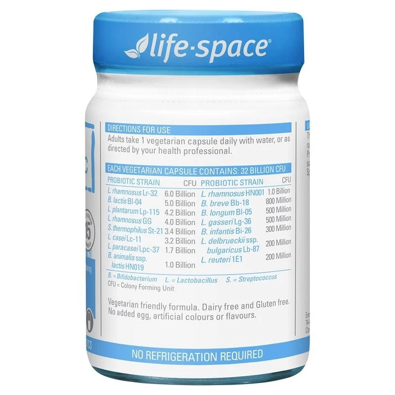 Life-Space Broad Spectrum Probiotic 60 Capsules - Image 3 of 3