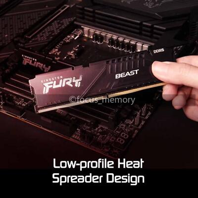 Kingston FURY Beast 32GB (2x 16 GB) PC5-41600 DDR5 5200MHz Desktop