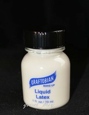 Graftobian Makeup Liquid Latex 1 oz Costume - Clear