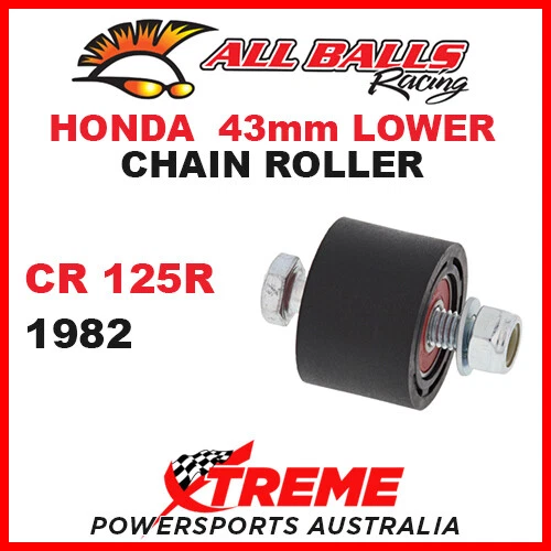 79-5008 Honda CR125R CR 125R 1982 43mm Lower Chain Roller Kit MX Dirt Bike - Picture 1 of 5