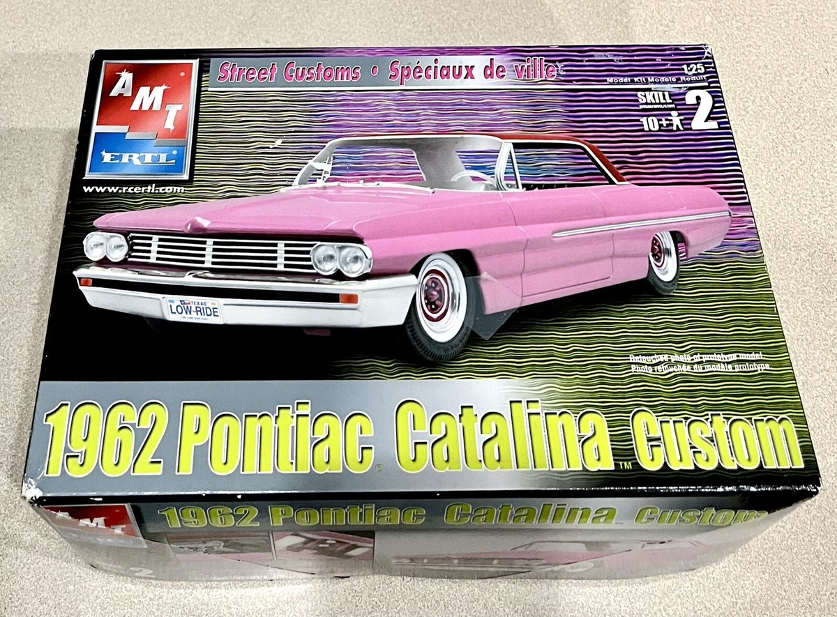 自動車 AMT 1/25 1962 pontiac catalina 🏁 AMT/ERTL 1962 Pontiac Catalina Custom 1:25 Model Kit NEW