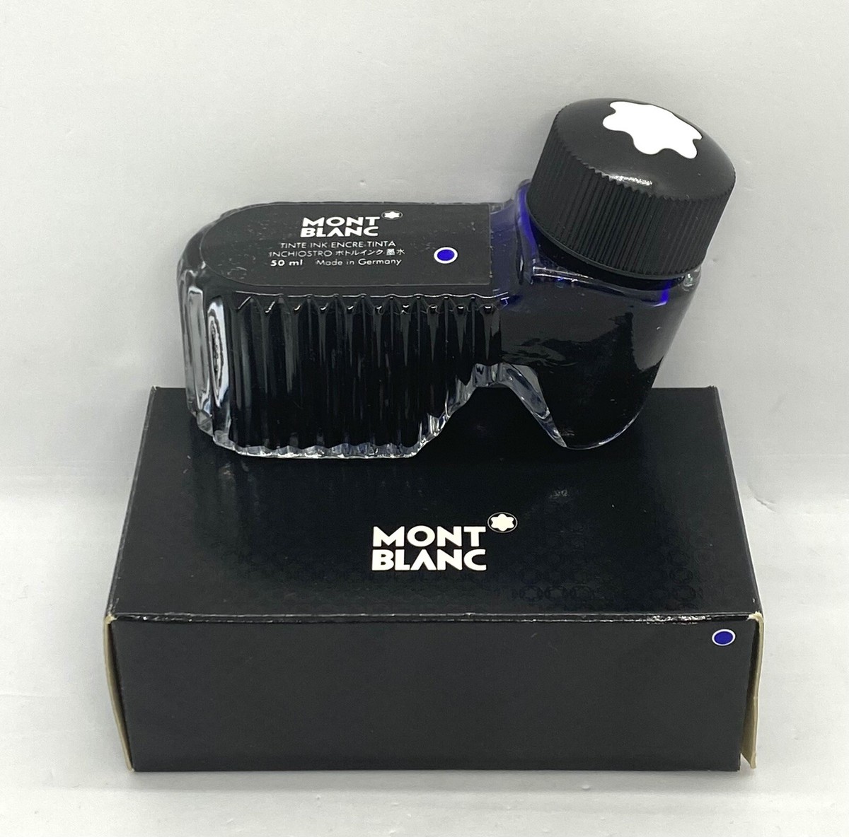 Mont Blanc Germany 50mg Super Cleaner SC21 Blue Ink & Box | eBay