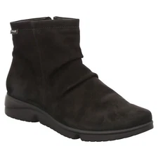 Mephisto Womens Boots Rezia Casual Side-zip Pull-on Ankle Leather