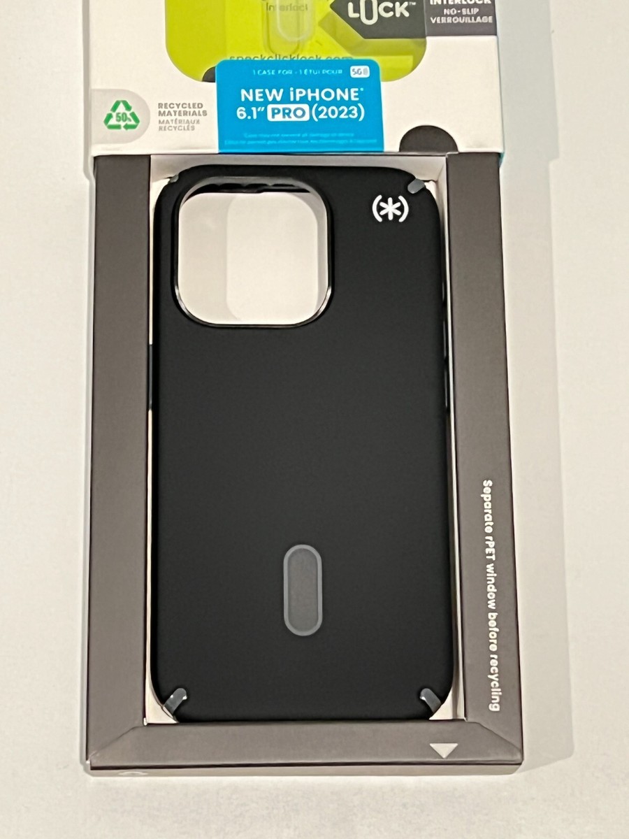 SPECK - Cover Per Iphone 15 Pro Presidio2 Grip Fissaggio Magnetico, Blu