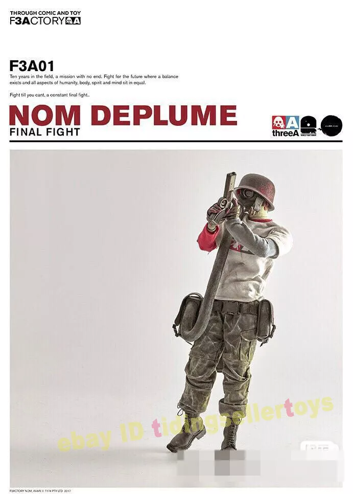 ThreeA 3A 1/6 WWRp World War Robot NOM DEPLUME FINAL FIGHT Figure Red