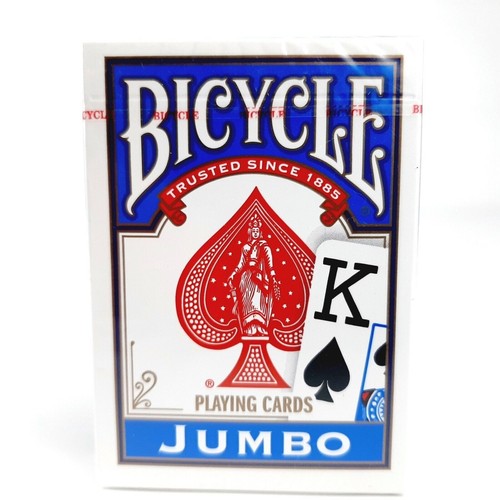 Bicycle Jumbo Playing Cards 2009 Standard Size Blue Deck Air Cushion