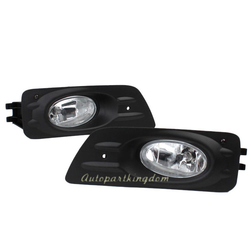 Fits 06 07 Honda Accord 2 Door Fog Lights Bumper Lamps ... 07 accord fog light harness switch 