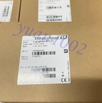 1PCS NEW Endress+Hauser FTL31-AA1U2AAWBJ Limit switch Fast delivery