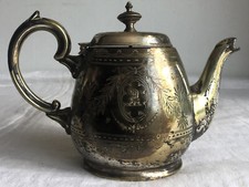 Antique Silber & Fleming London (1854-1898) Silver Plated Teapot. 1893?