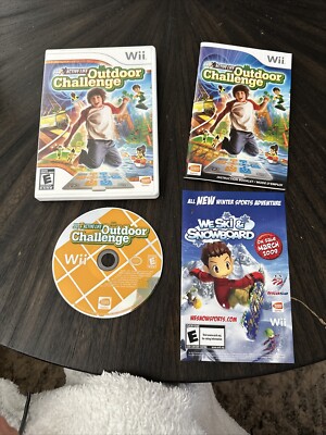 Nintendo Wii Game Active Life Outdoor Challenge CIB Complete In Box 