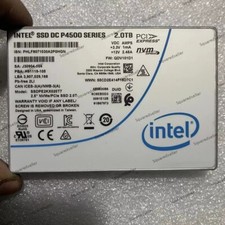 Intel DC P4500 Series 2TB SSD U.2 2.5" NVME PCIe SSDPE2KX020T701