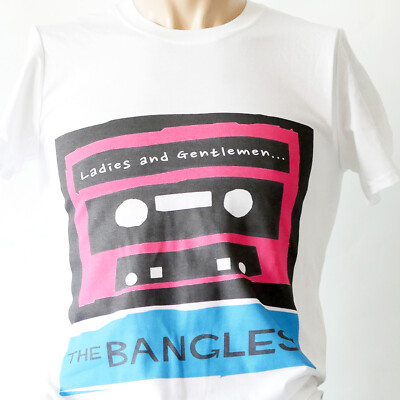 The Bangles Pop Rock Kurzarm Weiß Unisex T-Shirt S-3XL