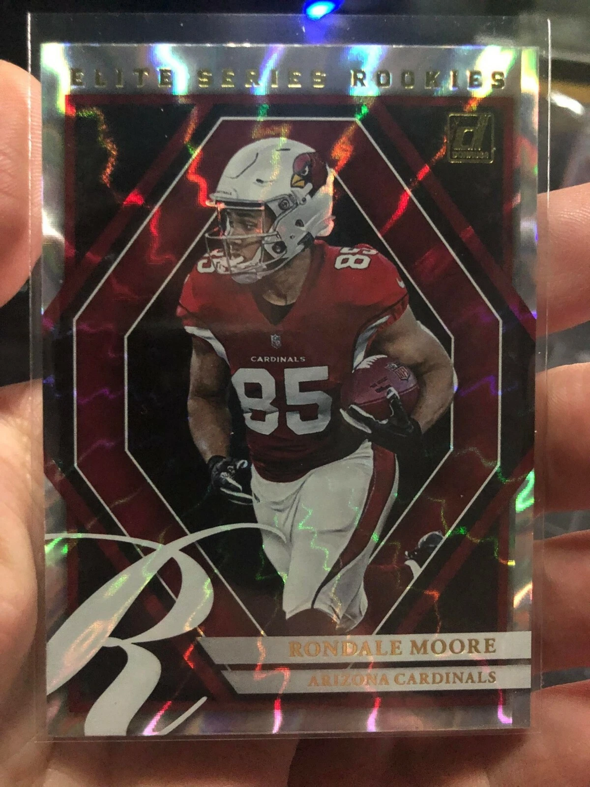 Rondale Moore-2021 Panini Donruss-Elite Series Rookies-RC-Arizona Cardinals
