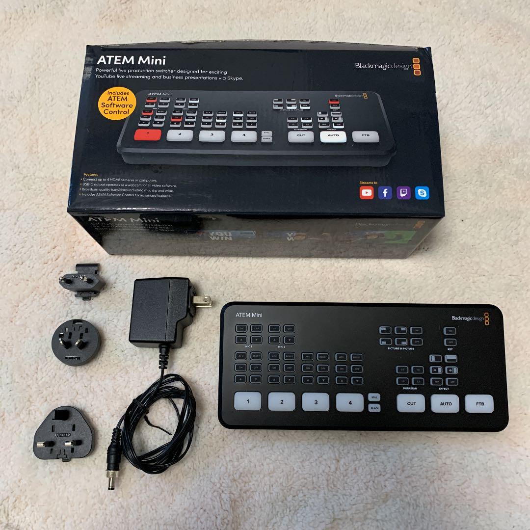 MINT) Blackmagic Design ATEM Mini HDMI Live Stream Switcher MINT) Blackmagic Design ATEM Mini HDMI Live Stream Switcher