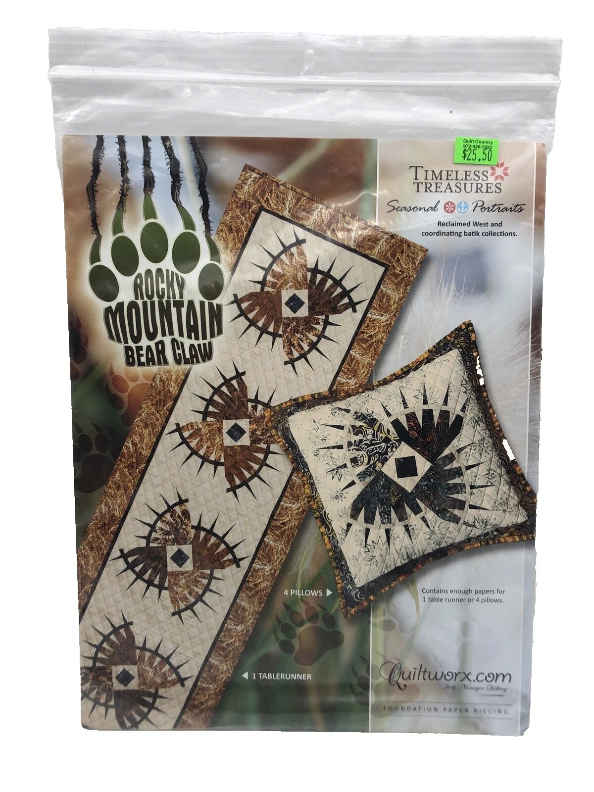 Patrones Timeless Treasures Quilt