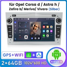 Android 13 Autoradio Für Opel Astra H Corsa C/D Vectra C Zafira B GPS Navi WIFI