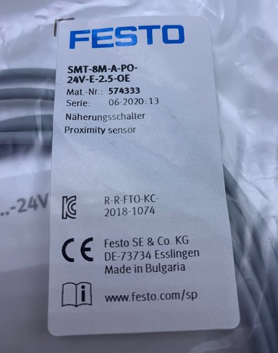 Festo 574333 Proximity Switch Sensor - Picture 2 of 2