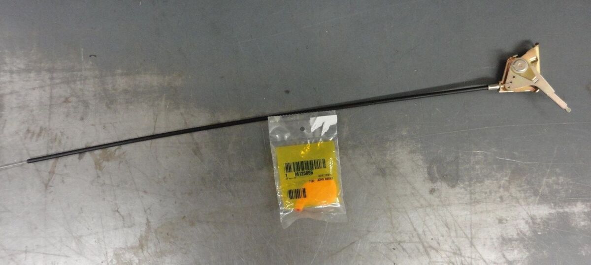 JOHN DEERE Throttle Cable AM122882 Knob M125856 LT133 LT150 JOHN DEERE Throttle Cable AM122882 Knob M125856 LT133 LT150