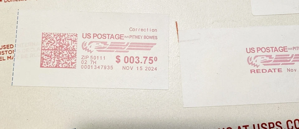 USA 1CVP73 AT PRIORITY RATE ON CORRECT MAILER -- PERSONAL COMPUTER POSTAGE - Image 3 of 3