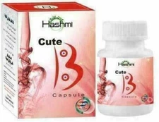 Hashmi Cute B 20 Capsule Breast Reduction Pills 100% Herbal