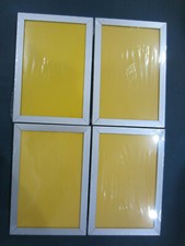 Picture Frame 4 Pieces Set -aluminum -4 1/2 X 6 1/2inch--color silverish