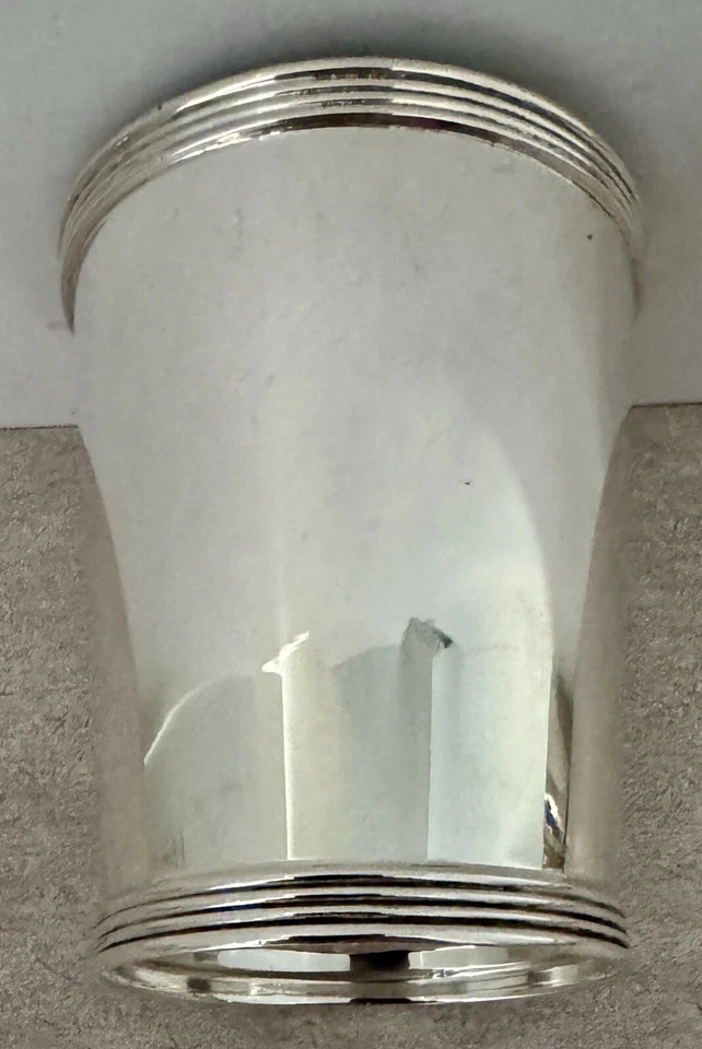 W BELL & COMPANY BALTIMORE & DC COPO JULEP ESTERLINO PERFEITO ESMALTE FRESCO SEM MONO - Imagem 2 de 3