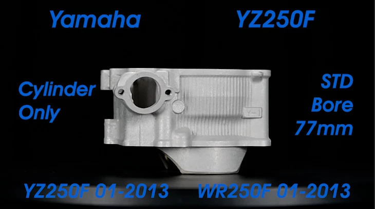 Cilindro Magnum Yamaha YZ250F 01-2013 solo diámetro STD 77 mm Foto 2 de 2