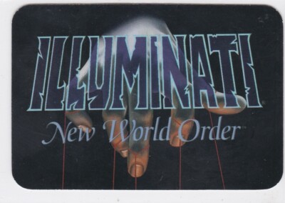 Illuminati New World Order INWO NWO Limited Card Game Kinder and