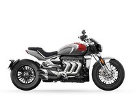 2022 Triumph Rocket 3 R Silver Ice Cranberry Red