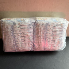 Disposable Baby Diapers Size 2, Basic, Multicolor Print, Unisex
