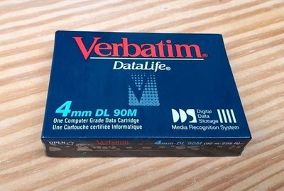 Verbatim Datalife Data-Cartridge, 4mm, DL 90Meter
