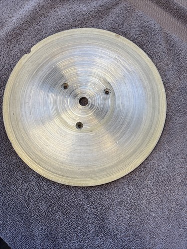 Lathe Used Aluminum Disk.