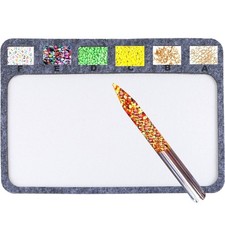 Felt Craft Beading Mat Set of 11 Multipurpose Scale Bead Boards for Jewelers