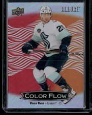 2024-25 Upper Deck Allure #CFL-58 Vince Dunn Color Flow Red-Orange