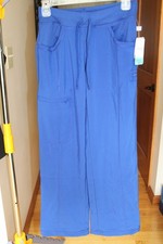 NWT Cherokee Infinity Jogger Women XS PETITE Scrub Pant Royal Blue GAB 1123A