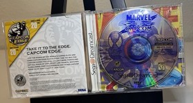 Sega Dreamcast Marvel vs. Capcom: Clash of Super Heroes complete, TESTED, WORKS 