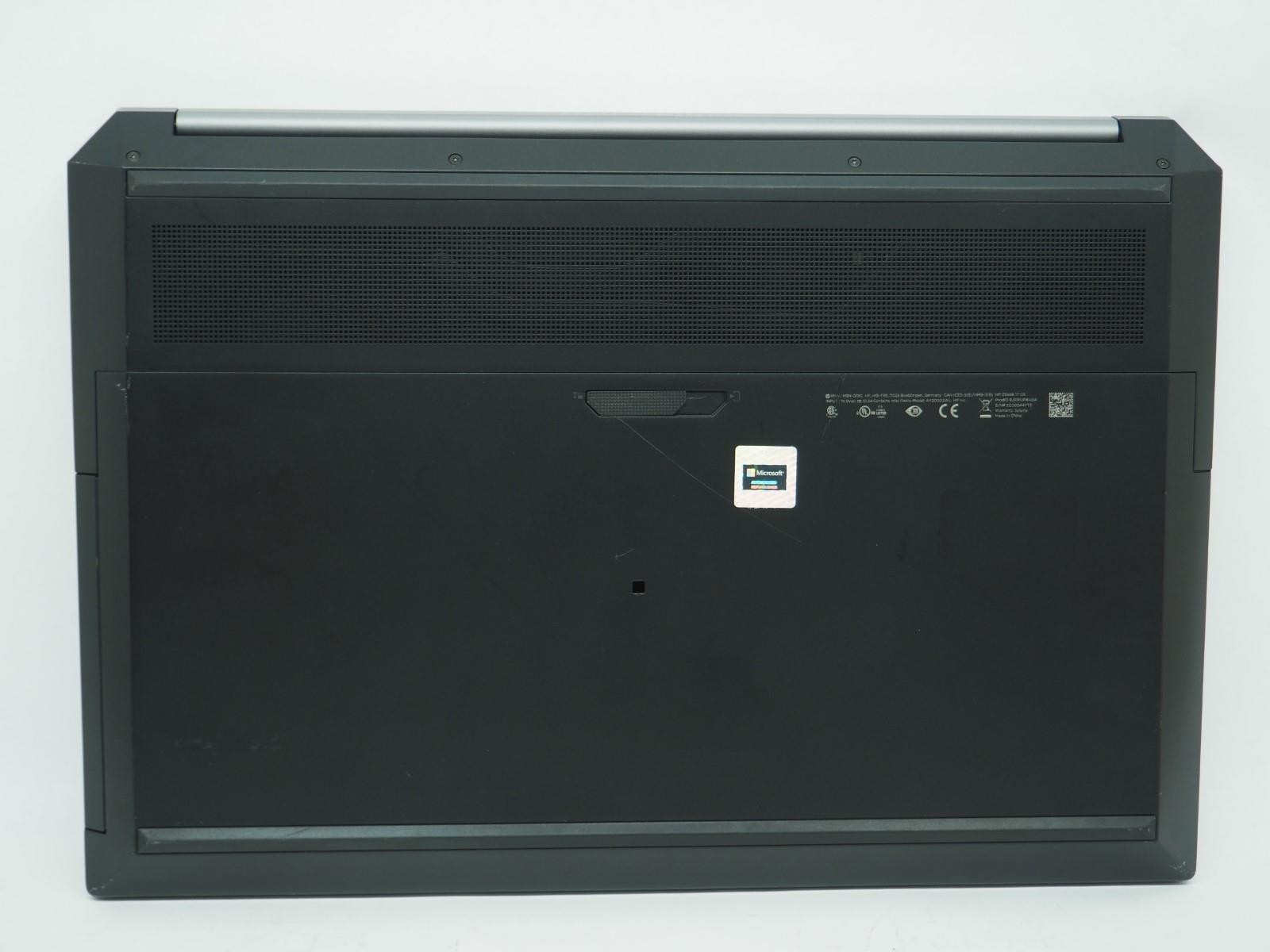 HP ZBOOK 17 G6 17" Intel Core i7-9850H 2.60GHz 32GB RAM 512GB NVMe