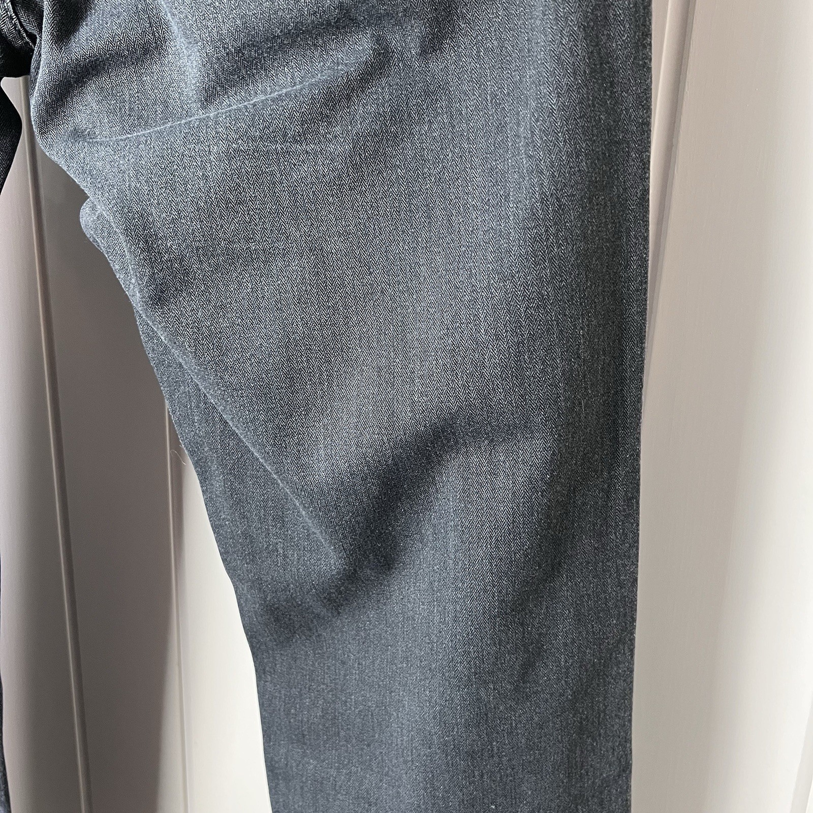 Hugo Boss Jeans Men's W34 L32 Black Grey Maine Regular Fit Straight Cotton Blend thumbnail 10