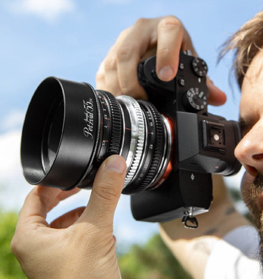 Petzval 55mm F/1.7 MKII Full Frame Bokeh Art Lens for Canon RF/Sony E/Nikon Z